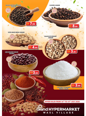 Legumes & Spices Deals - Grand Hyper Wasl Village