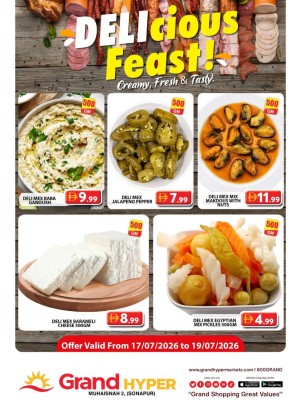 Delicious Feast - Grand Hyper Muhaisnah