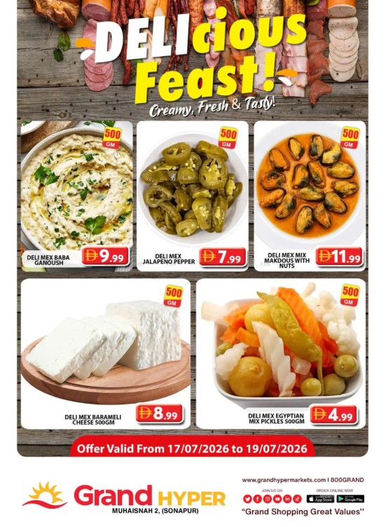 Delicious Feast - Grand Hyper Muhaisnah