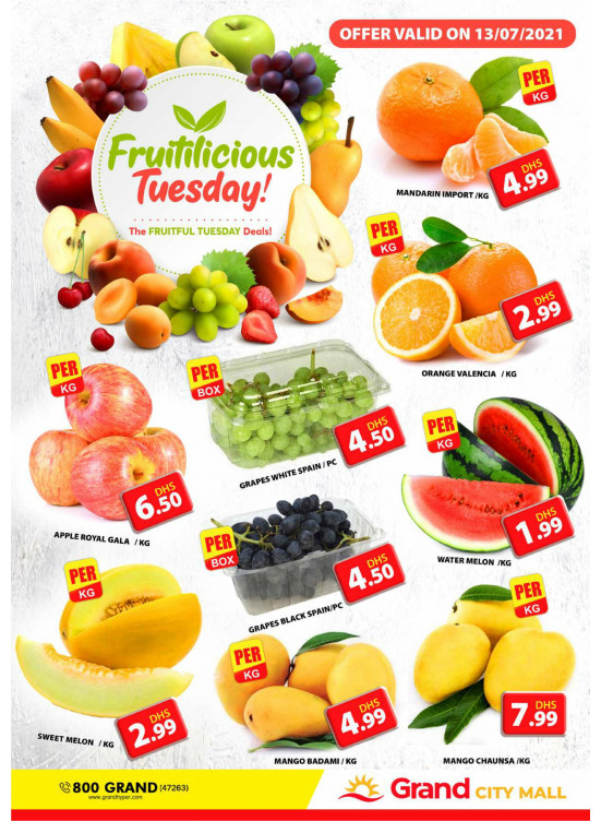 Fruitilicious Tuesday - Grand City Mall