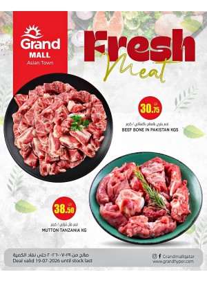 Fresh Meat Deals - Asian Town