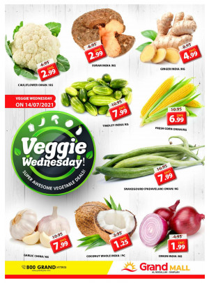 Veggie Wednesday - Grand Mall Sharjah