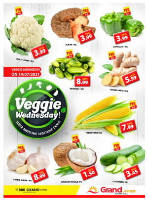 Veggie Wednesday - Grand Hyper Al khail Mall