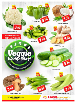 Veggie Wednesday - Grand Hypermarket Jebel Ali