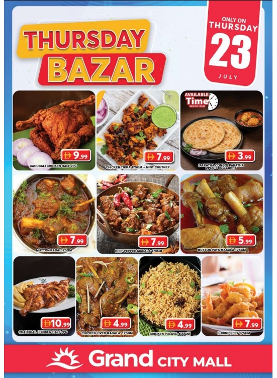 Thursday Bazar - Grand City Mall