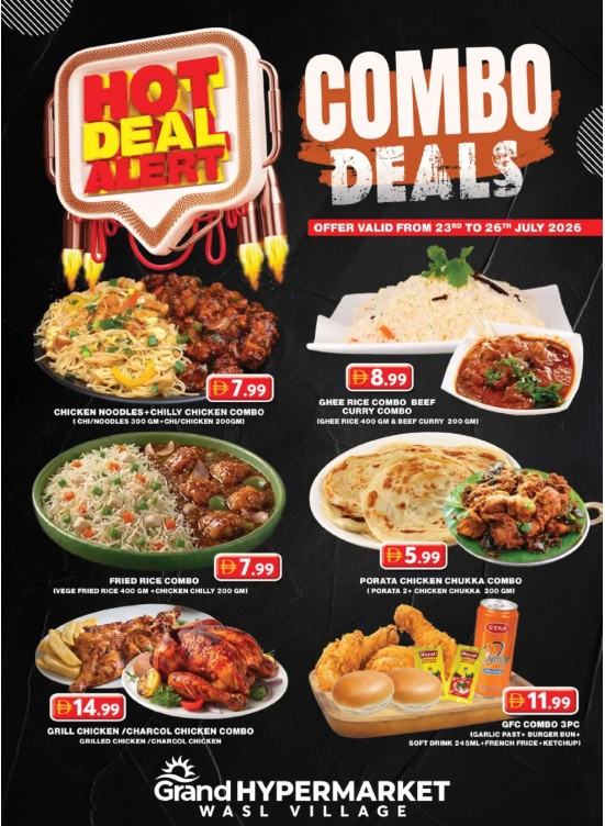 Combo Deals - Grand Hyper Wasl Village