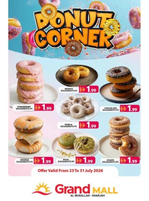 Donut Corner - Grand Mall Sharjah