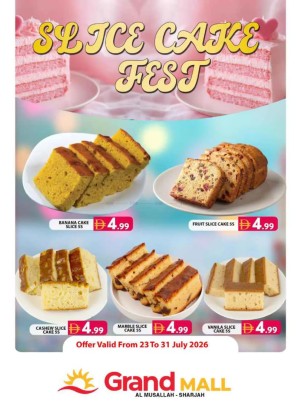 Sljce Cake Fest - Grand Mall Sharjah