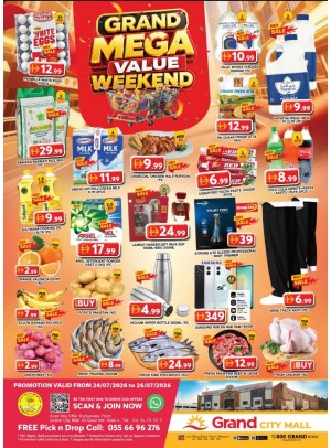 Weekend Deals - Grand City Mall