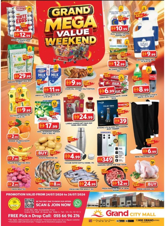 Weekend Deals - Grand City Mall