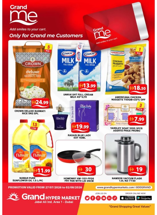Grand Me Deals - Grand Hypermarket Jebel Ali