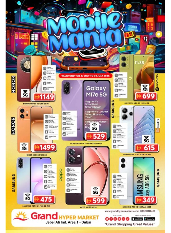 Mobile Mania - Grand Hypermarket Jebel Ali