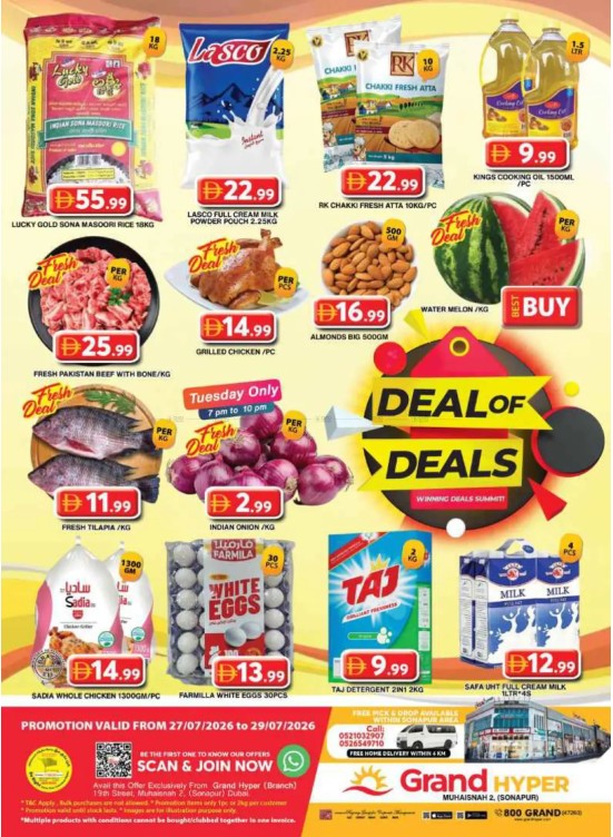 Midweek Deals - Grand Hyper Muhaisnah