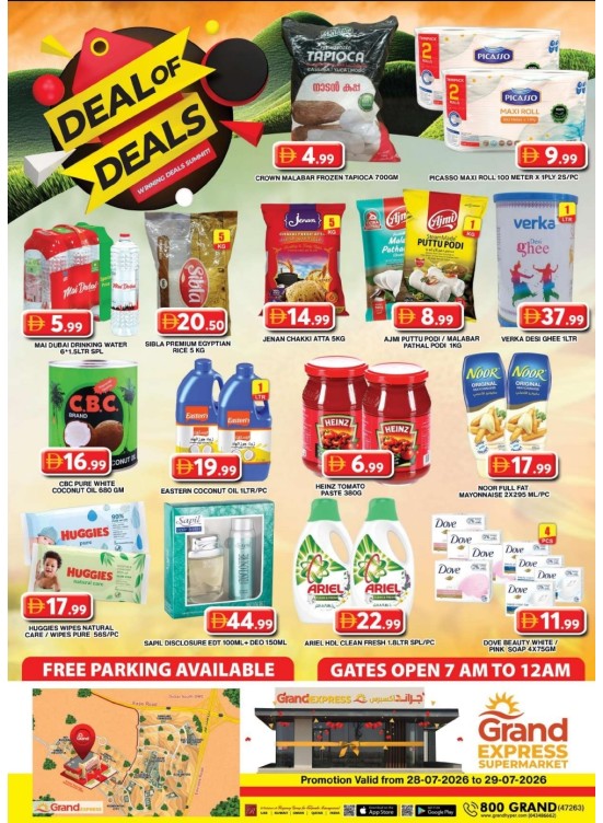 Weekend Deals - Grand Express Supermarket DWC