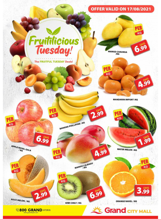 Fruitilicious Tuesday - Grand City Mall