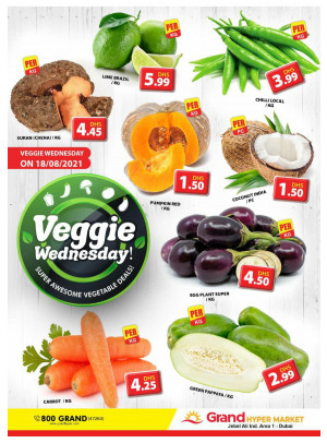 Veggie Wednesday - Grand Hypermarket Jebel Ali