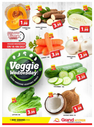 Veggie Wednesday - Grand Hyper Muhaisnah