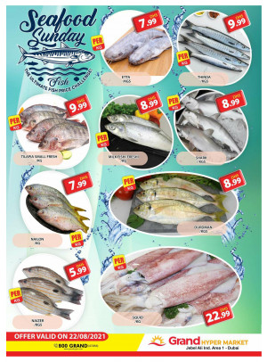 Seafood Sunday - Grand Hypermarket Jebel Ali