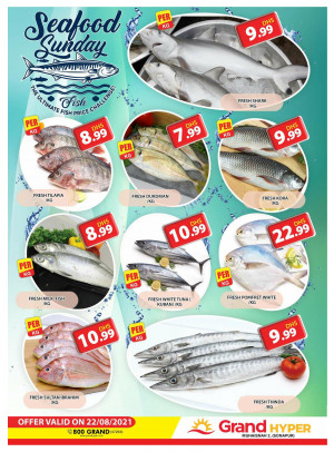 Seafood Sunday - Grand Hyper Muhaisnah