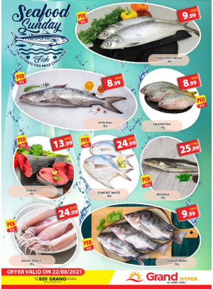 Seafood Sunday - Grand Hyper Al Khail Mall