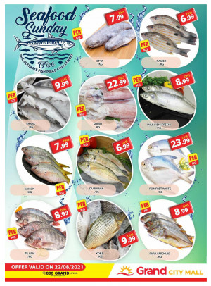 Seafood Sunday - Grand City Mall