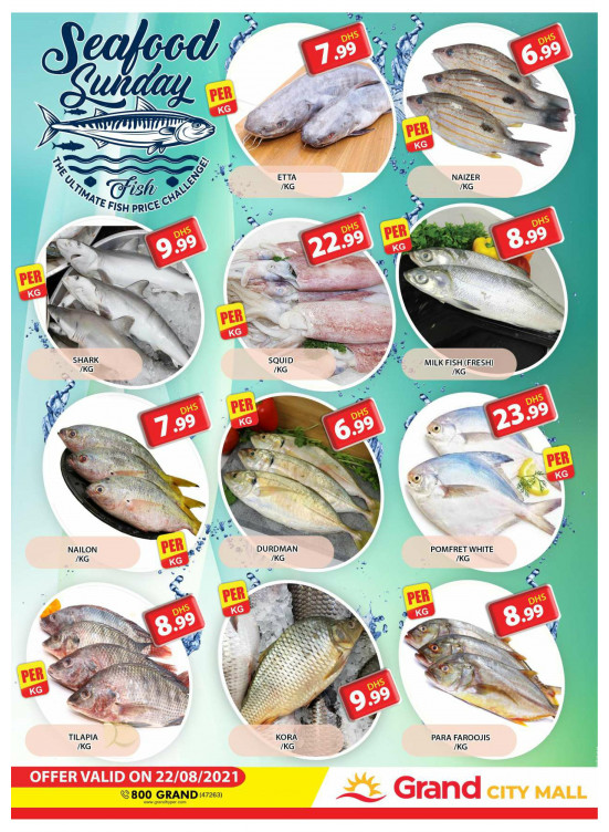Seafood Sunday - Grand City Mall