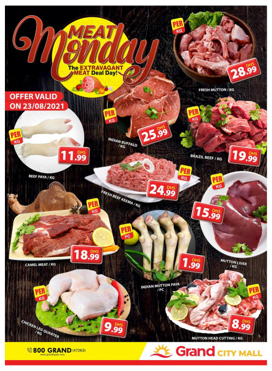 Meat Monday - Grand City Mall