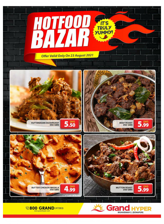 Hot Food Bazar - Grand Hyper Muhaisnah