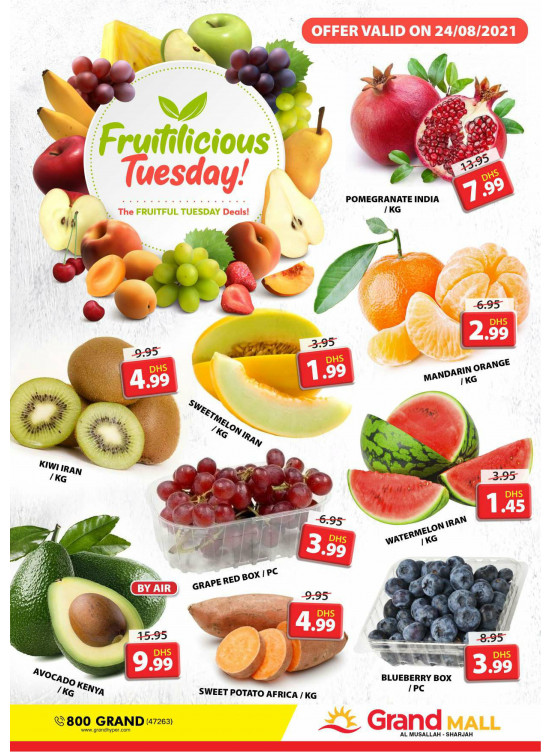 Fruitilicious Tuesday - Grand Mall Sharjah