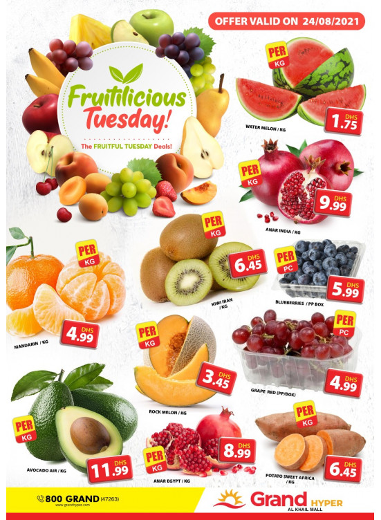 Fruitilicious Tuesday - Grand Hyper Al Khail Mall
