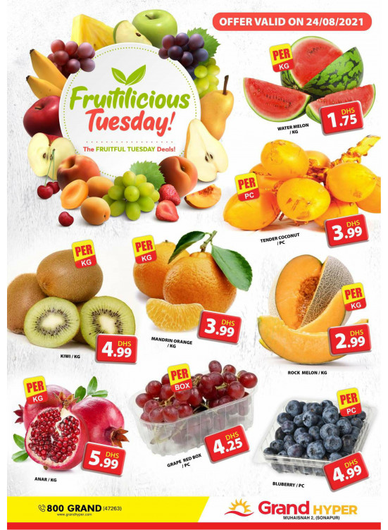 Fruitilicious Tuesday - Grand Hyper Muhaisnah