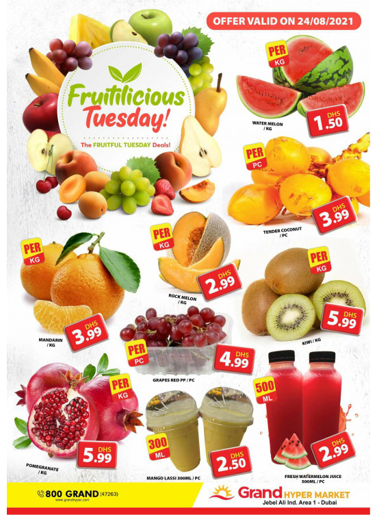 Fruitilicious Tuesday - Grand Hypermarket Jebel Ali