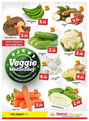 Veggie Wednesday - Grand Hypermarket Jebel Ali