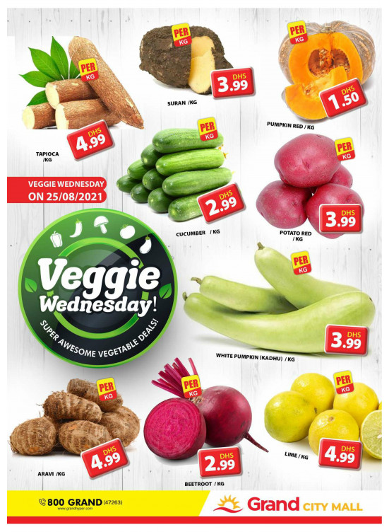 Veggie Wednesday - Grand City Mall