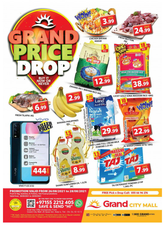 Grand Price Drop - Grand City Mall
