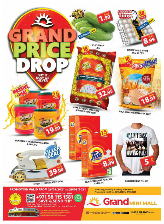 Grand Price Drop - Grand Mini Mall