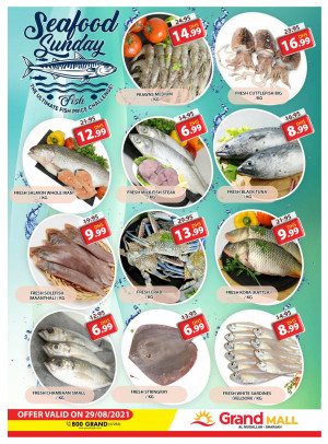 Seafood Sunday - Grand Mall Sharjah