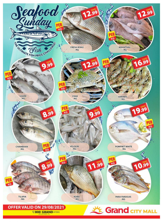 Seafood Sunday - Grand City Mall