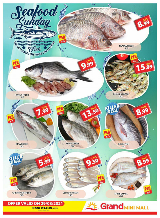 Seafood Sunday - Grand Mini Mall