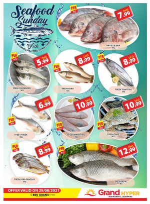 Seafood Sunday - Grand Hyper Muhaisnah