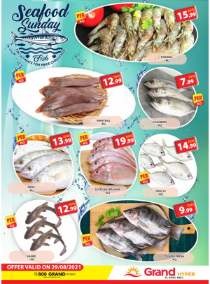 Seafood Sunday - Grand Hyper Al Khail Mall