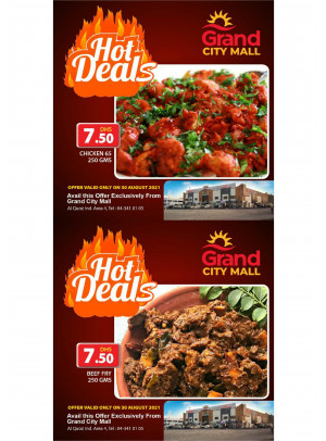 Hot Deals - Grand City Mall