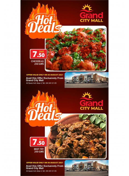 Hot Deals - Grand City Mall
