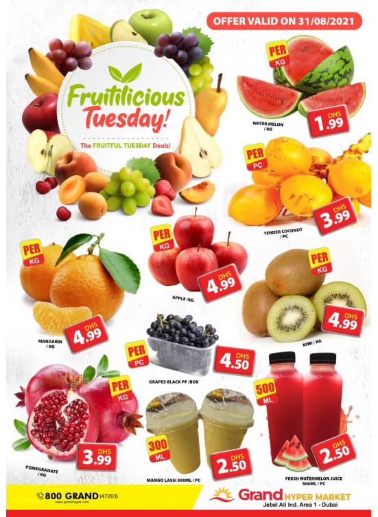 Fruitilicious Tuesday - Grand Hypermarket Jebel Ali