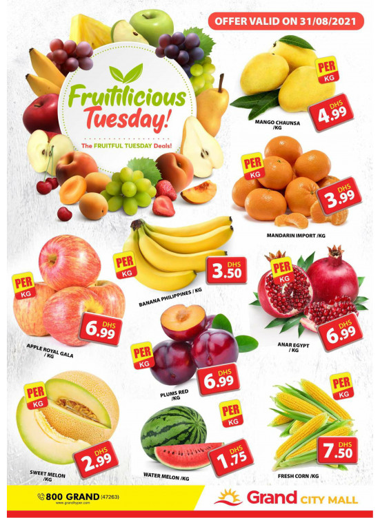 Fruitilicious Tuesday - Grand City Mall