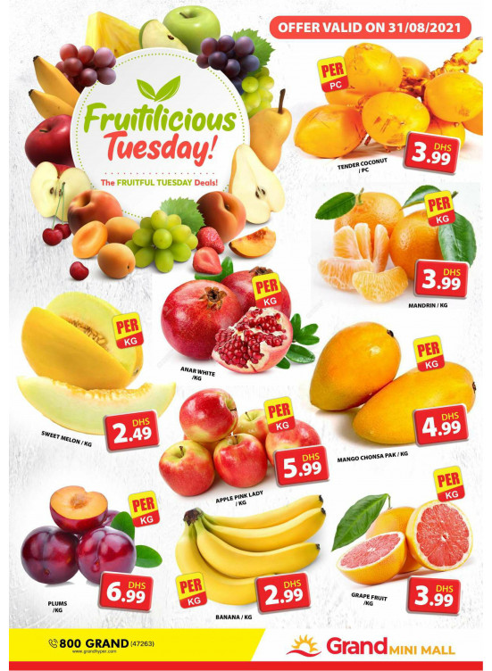 Fruitilicious Tuesday - Grand Mini Mall