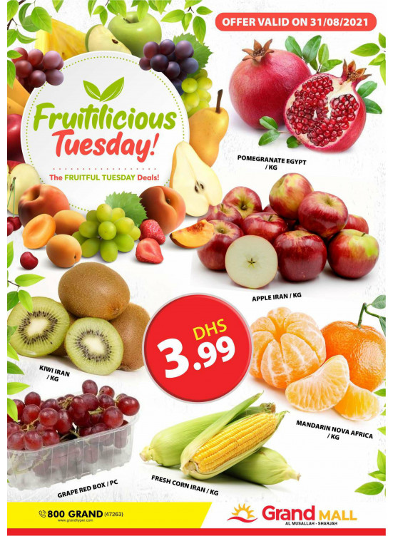 Fruitilicious Tuesday - Grand Mall Sharjah
