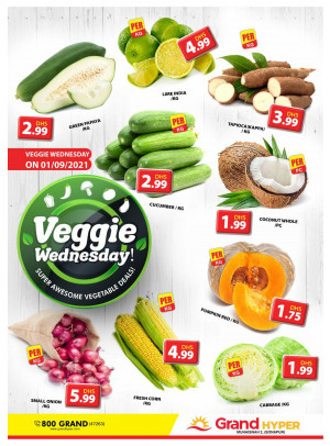 Veggie Wednesday - Grand Hyper Muhaisnah