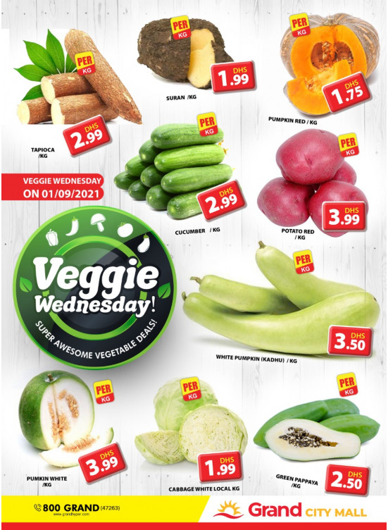 Veggie Wednesday - Grand City Mall