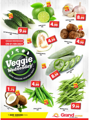 Veggie Wednesday - Grand Hyper Al khail Mall